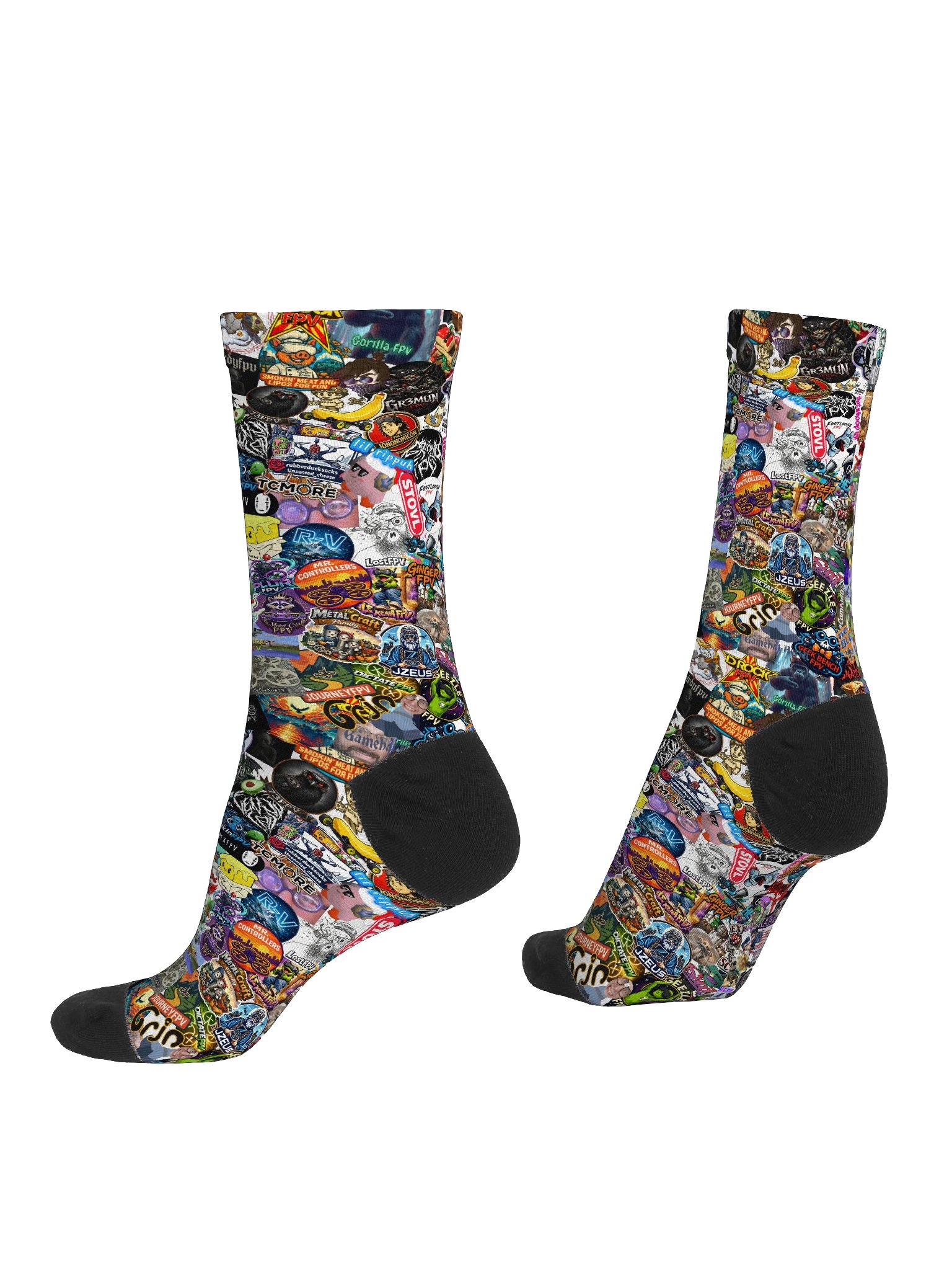 2026 Sticker Bomb Socks product image (4)
