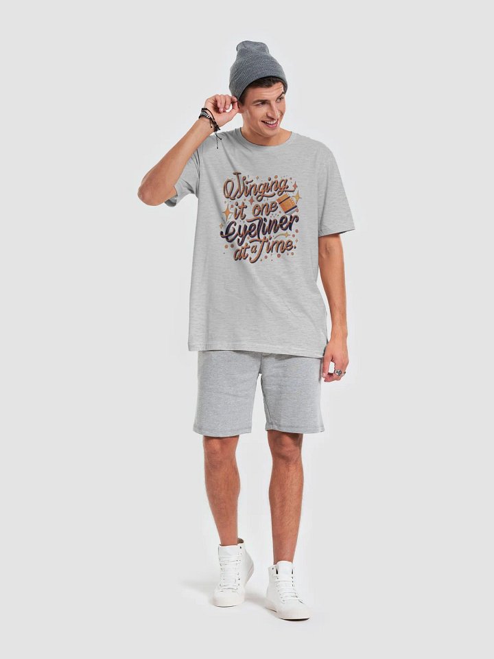 Winging it one eyeliner a time T-shirt - v2 product image (1)