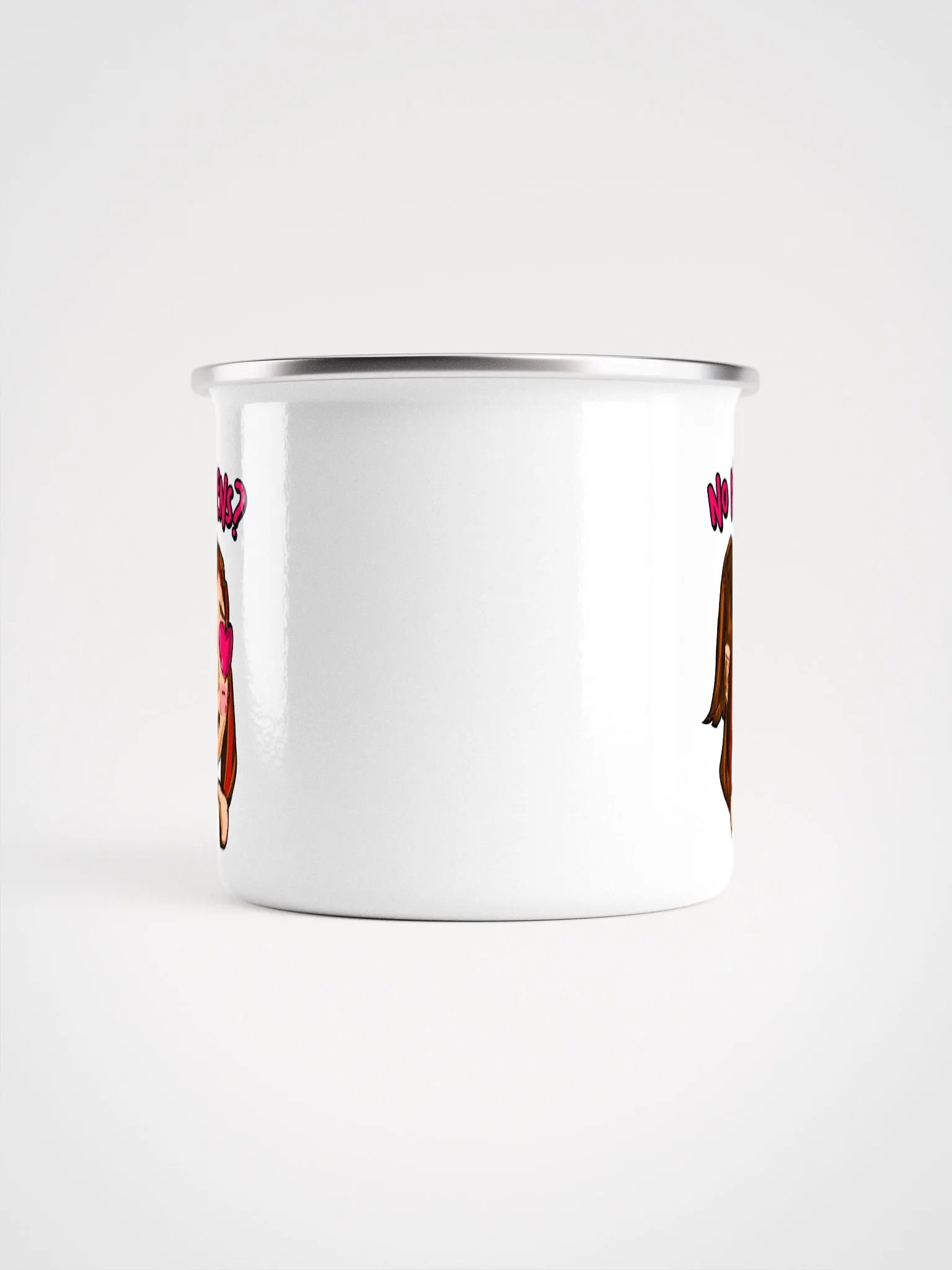 No Maidens, Human1? || Enamel Mug product image (3)