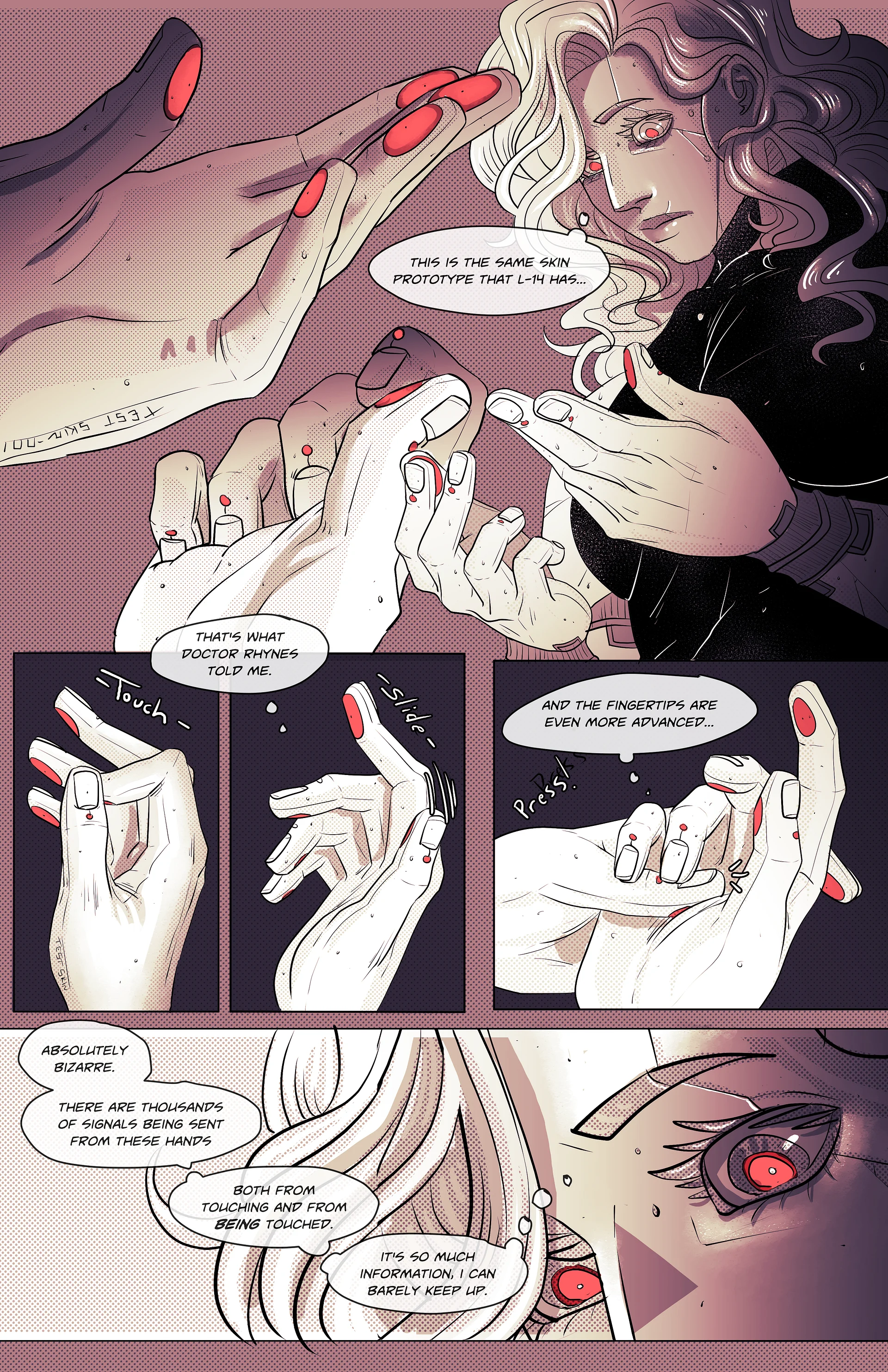 TOUCH, A Facing the Sun zine (18+) product image (2)