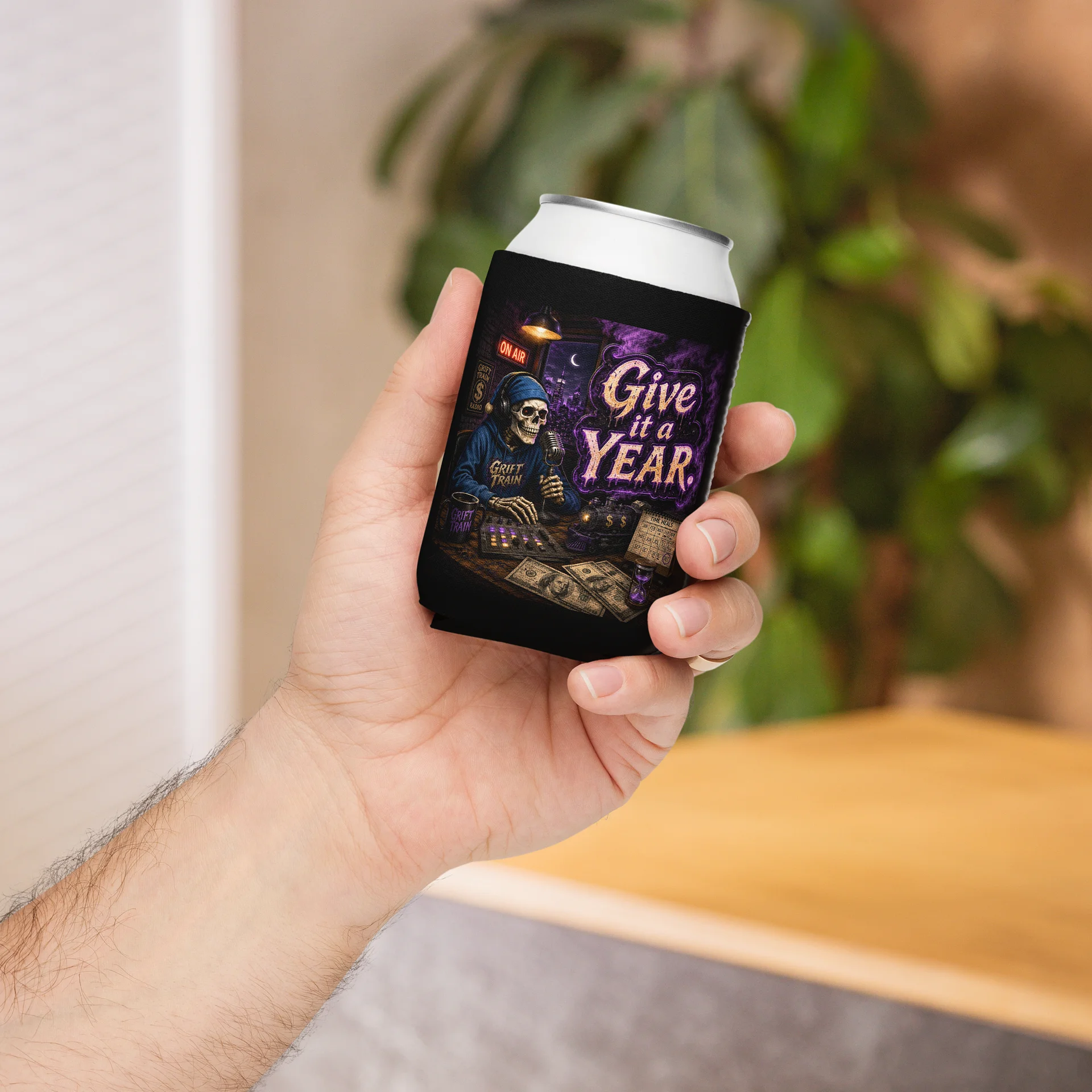 ''Give It A Year 2.0'' Coozie Can Cooler product image (9)