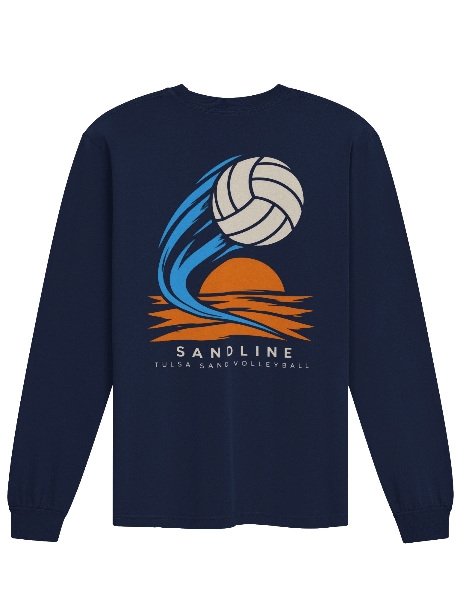 The Rally Long Sleeve — Navy product image (2)