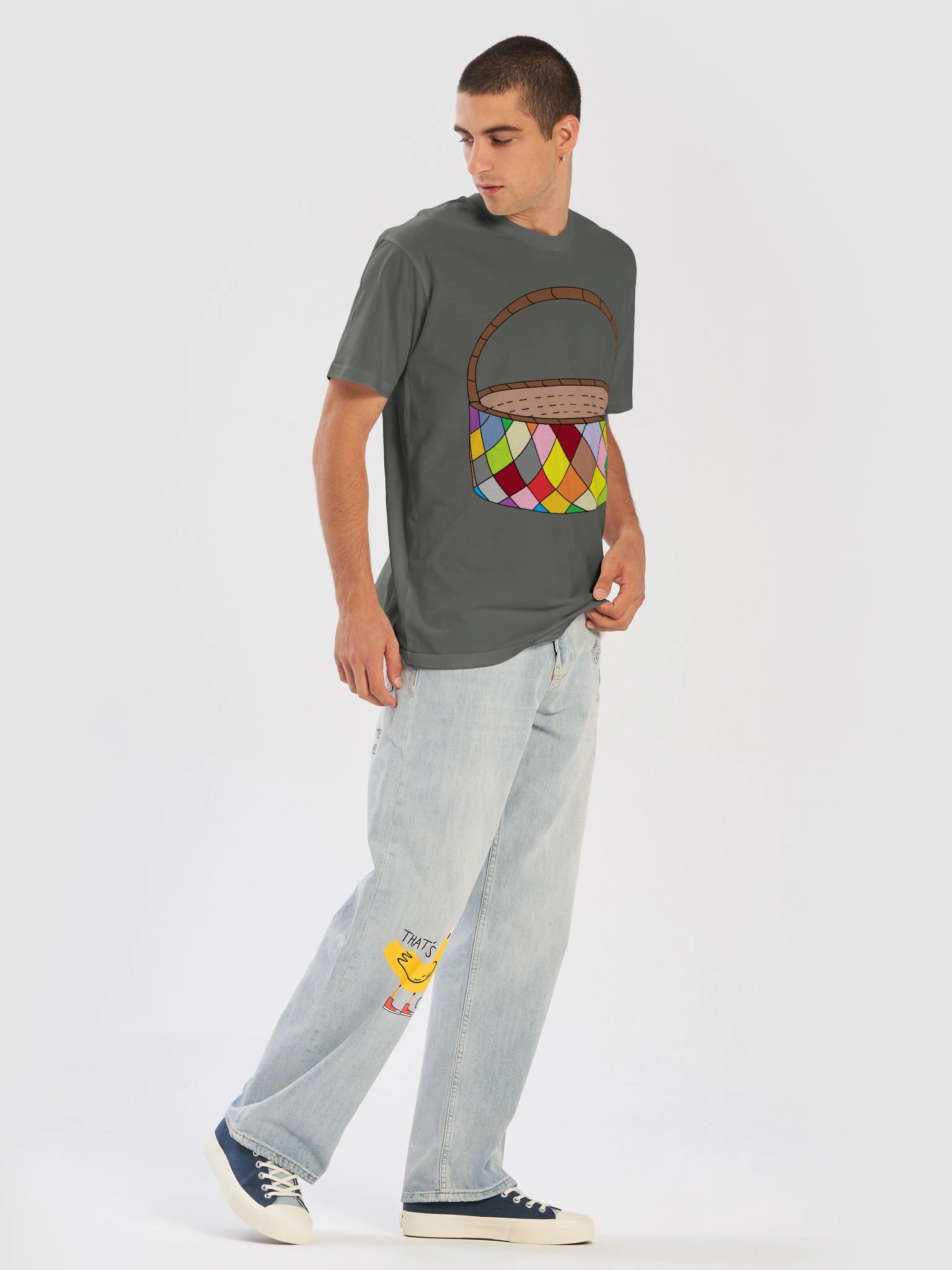Basket Biggest Blue Sky T-Shirt product image (21)