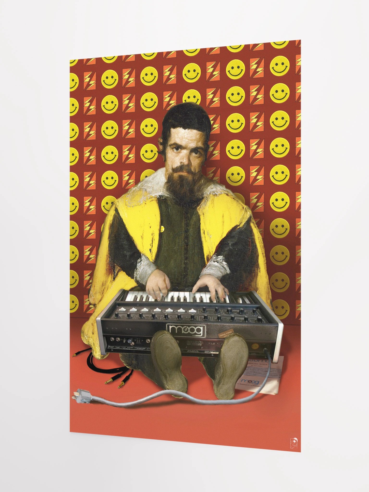 El Micro mOOg del Primo, Micro mOOg tribute by Frank Fonik, EDM Techno Enhanced Matte Poster product image (3)