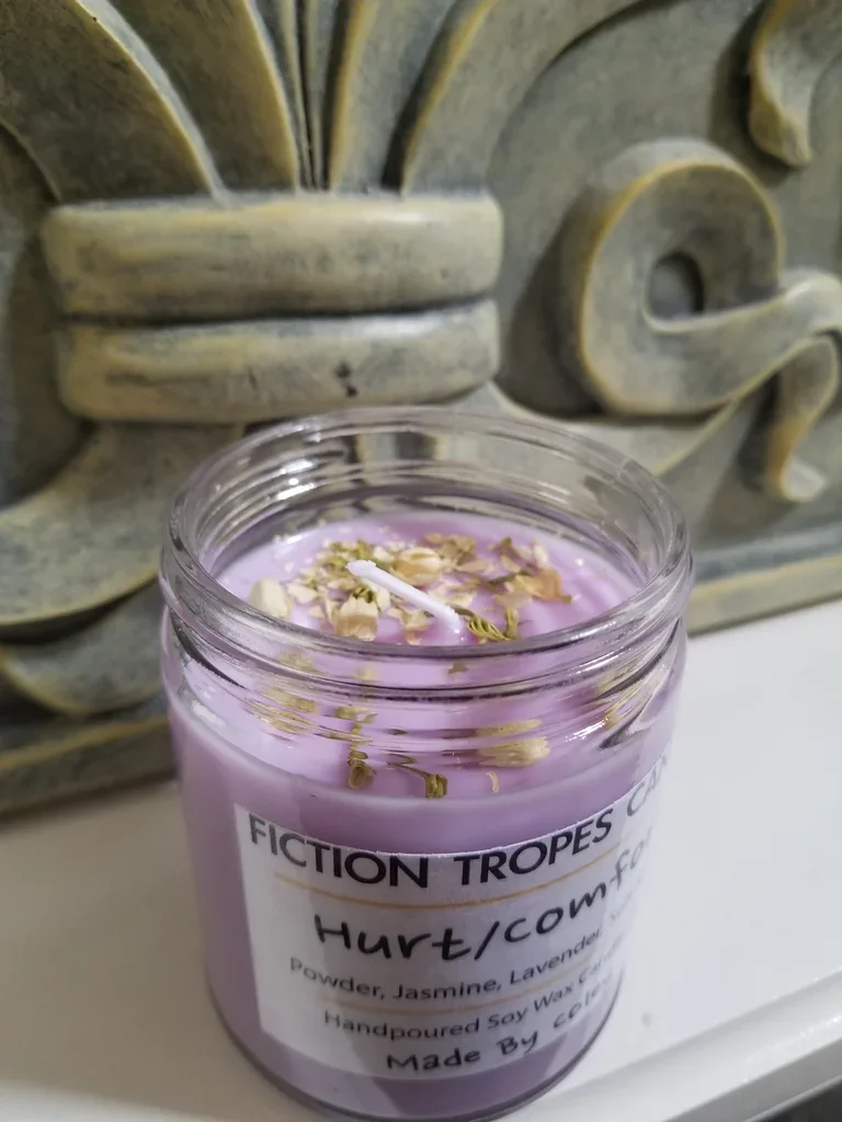 Hurt/Comfort Candle (Fiction Tropes Candles) product image (3)