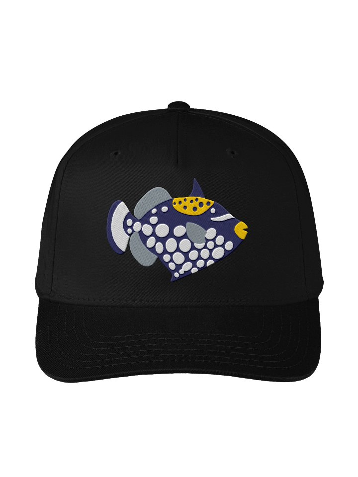 Clown Triggerfish(Version 2) Mid-Profile Baseball Cap (Embroidered) for Reef and Marine Aquarium Lovers product image (21)