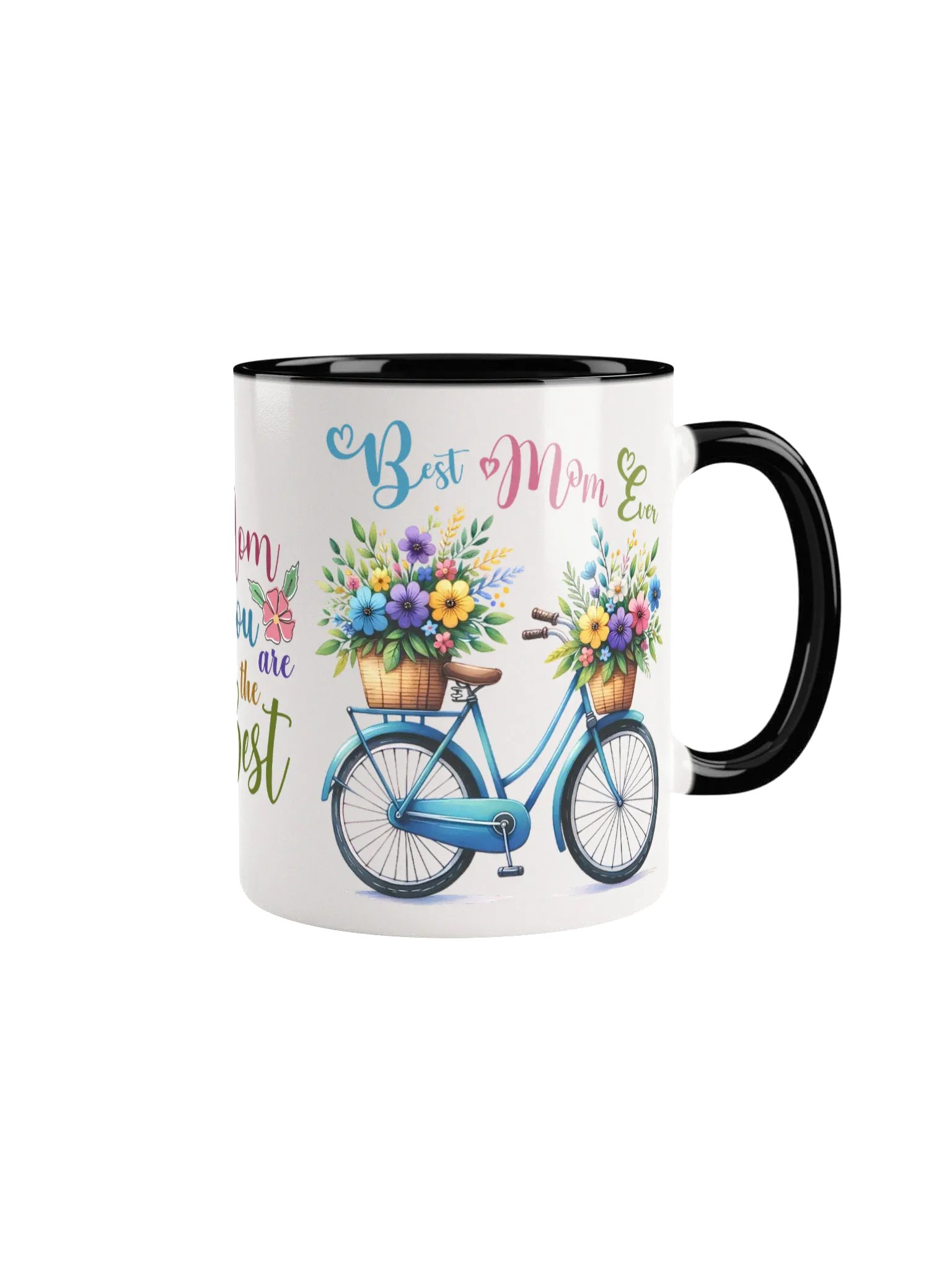 Vintage Bicycle Bliss Best Mom Ever Ceramic Mug product image (1)