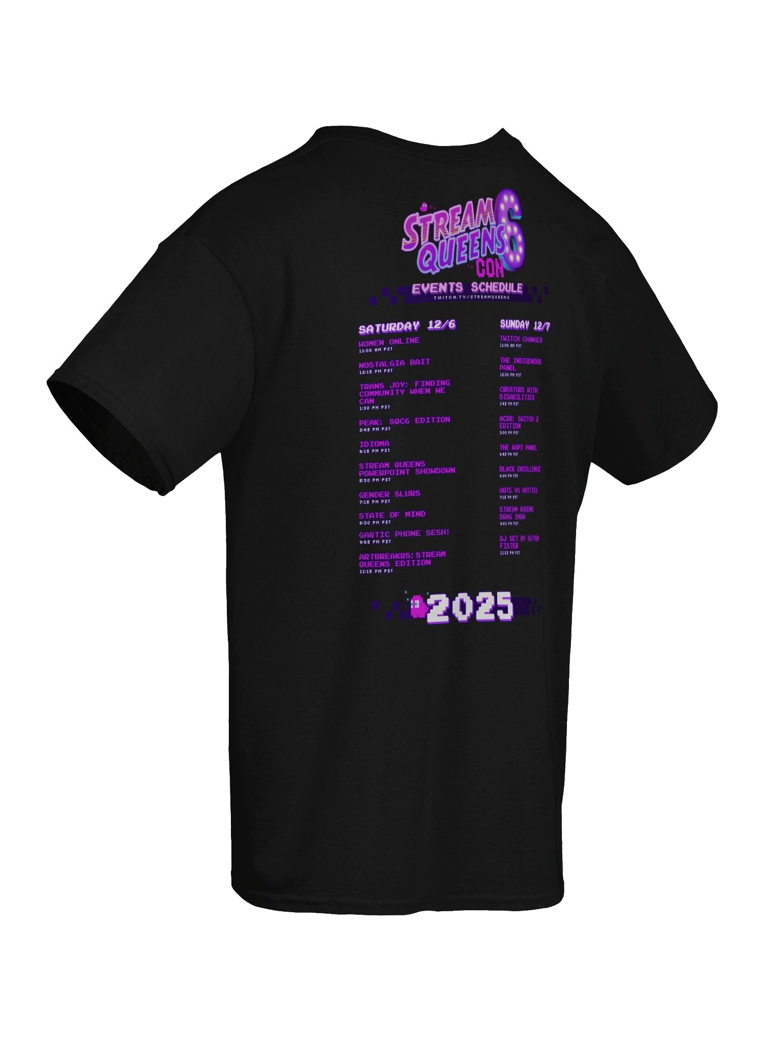 Stream Queens Con 6 Tee product image (10)