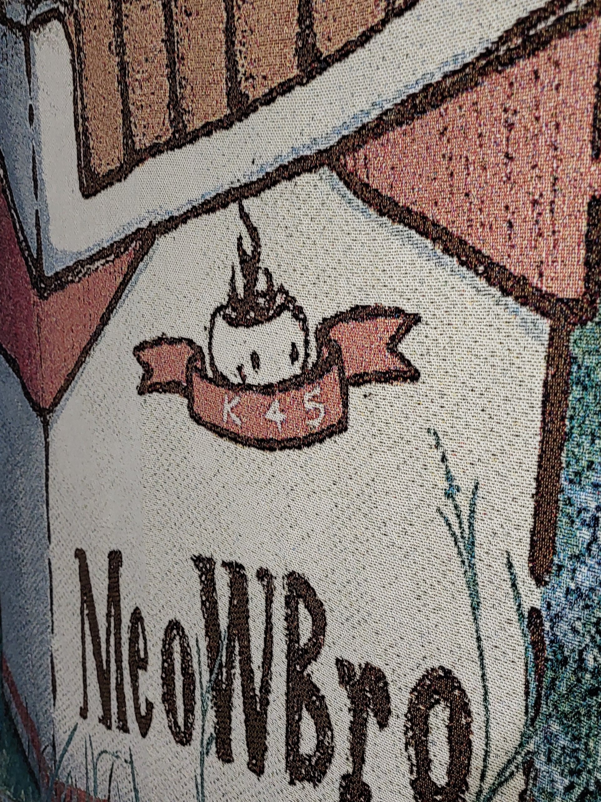 CAT CIGS WOVEN BLANKET product image (3)