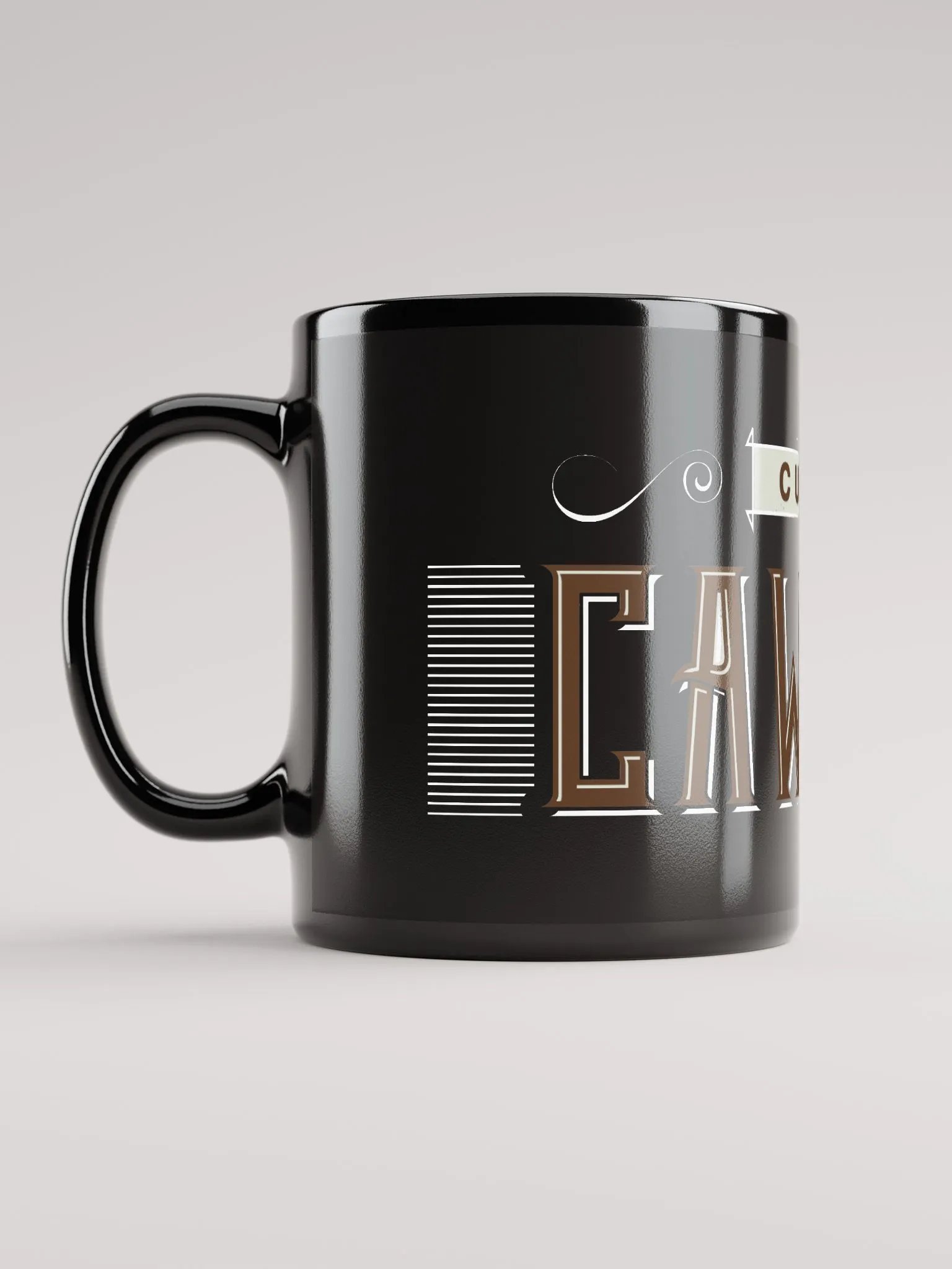 Cuppa Cawfee Black Mug product image (6)