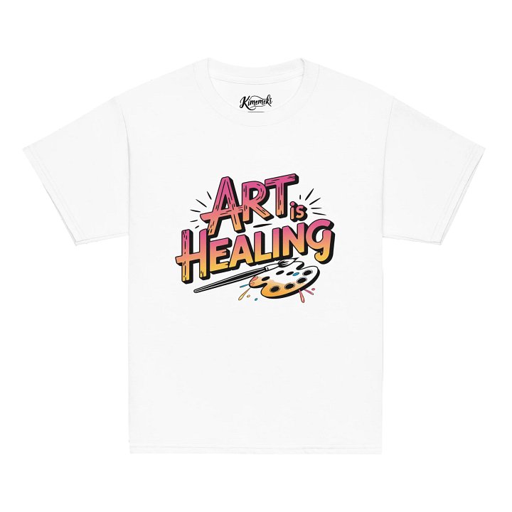Art is Healing Palette Youth Tee 100% Cotton product image (2)