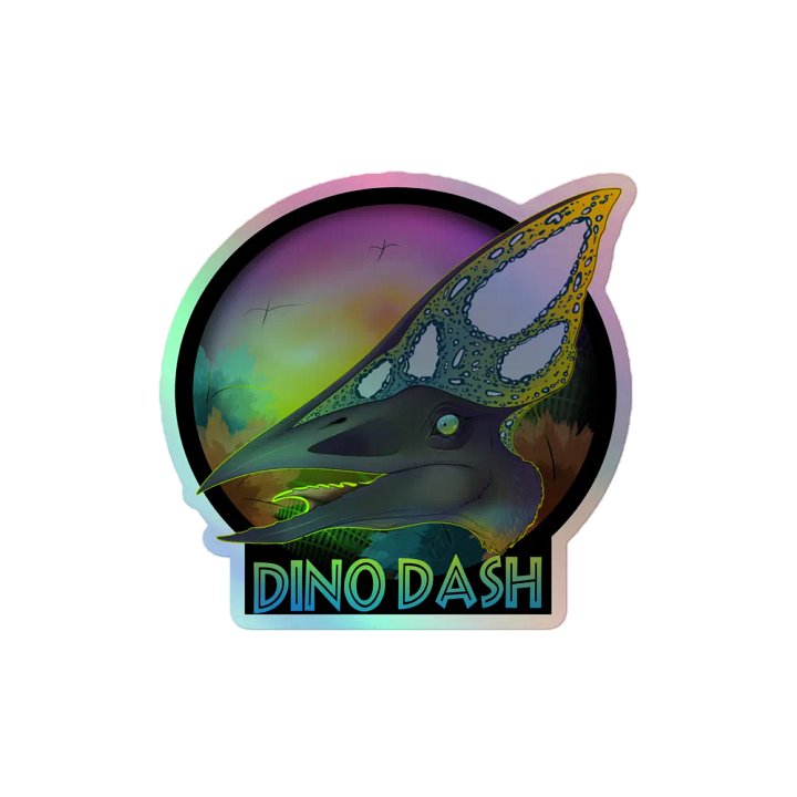 Thalassodromeus Sticker! Holo product image (2)