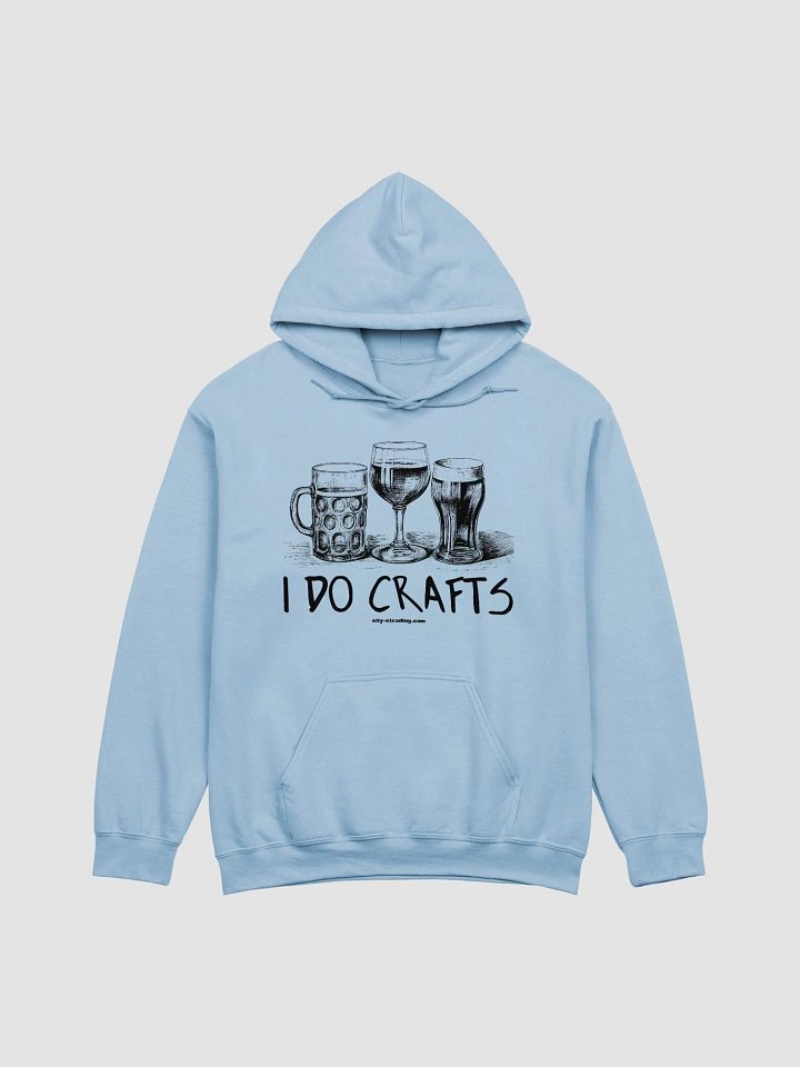 I Do Crafts Hoodie (light colors) product image (1)