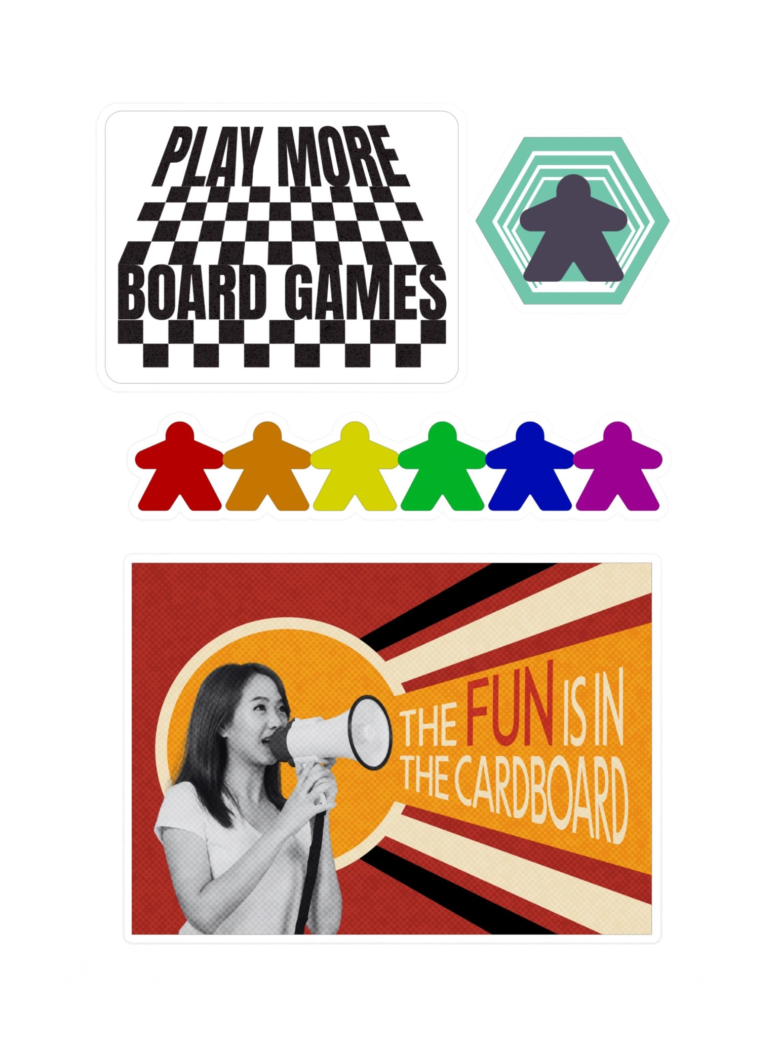 Board Game Obsessed Sticker Pack 10 product image (3)