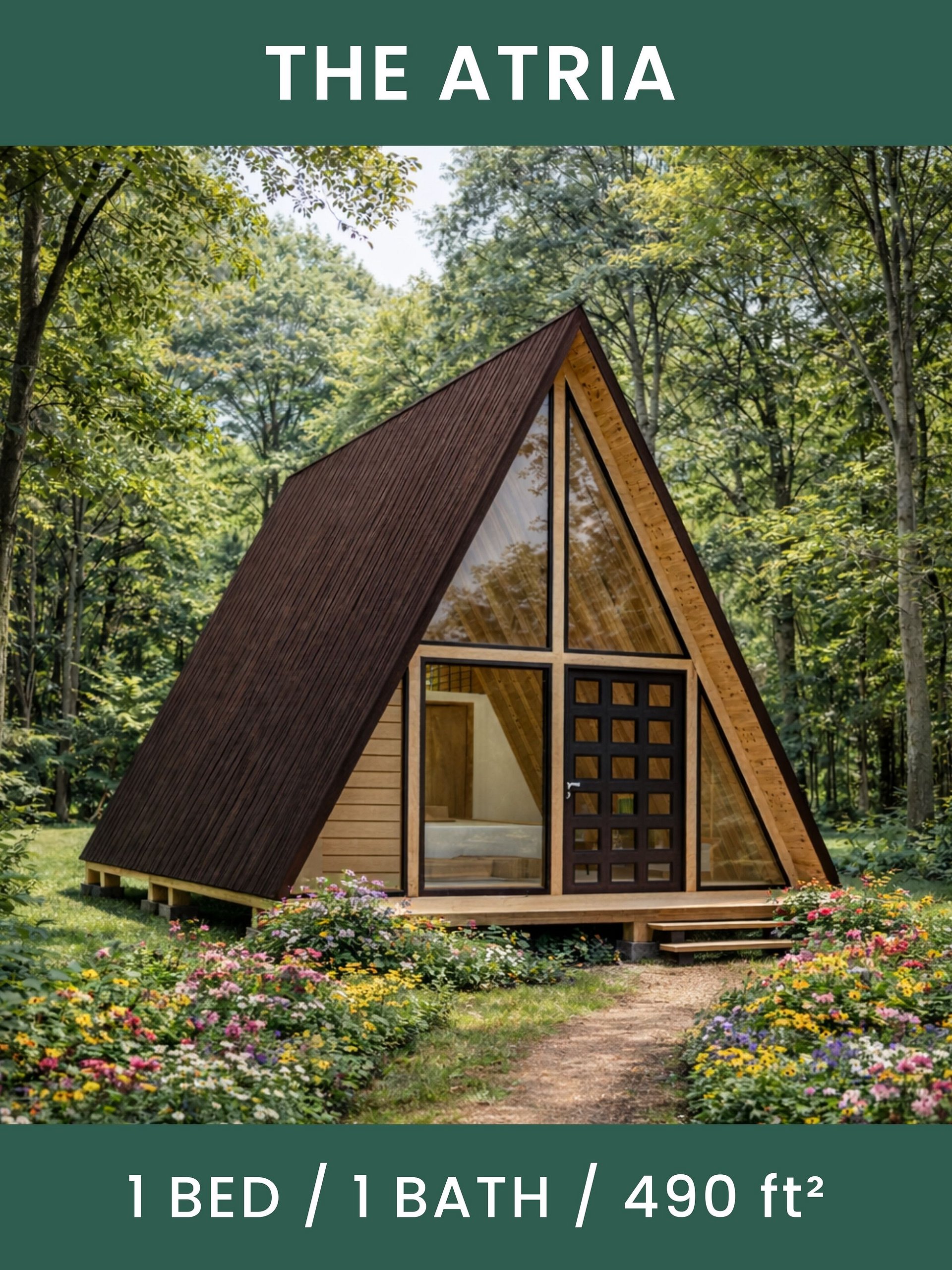 The Atria Tiny House Blueprint Set product image (1)