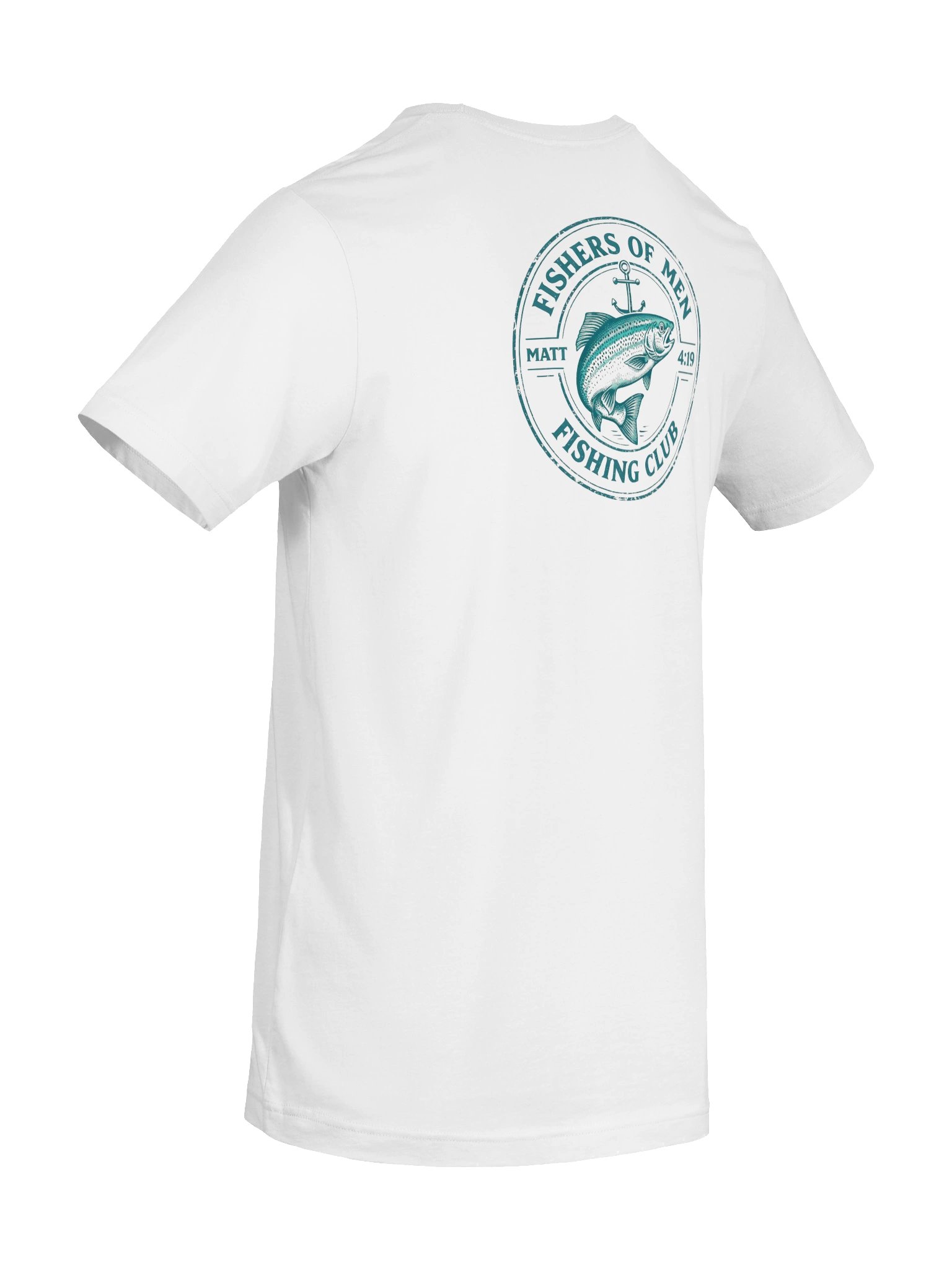 Fisher of Men Teal Logo Tee product image (10)