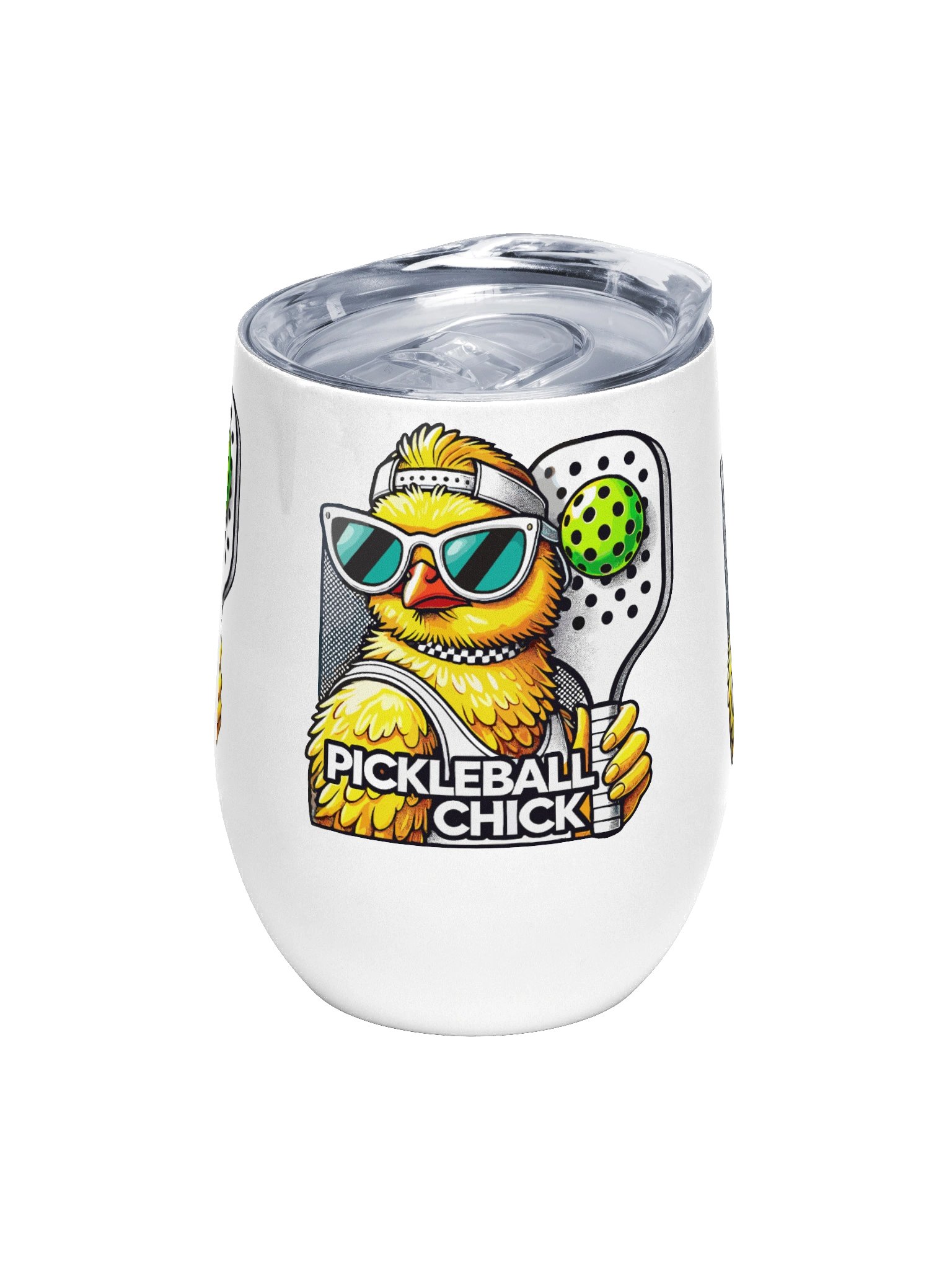 PICKLEBALL CHICK Wine Tumbler product image (1)