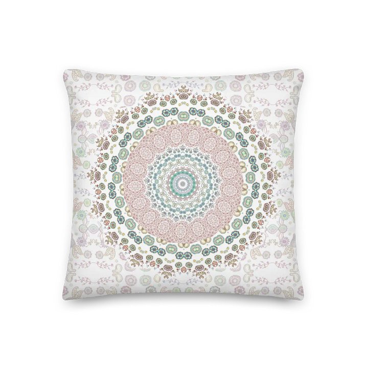Symmetrical Serenity Mandala Pillow product image (1)