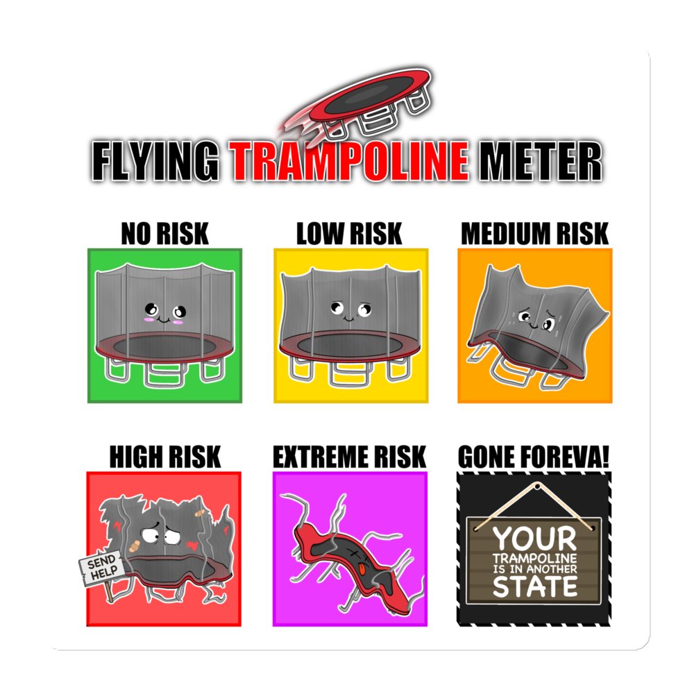 Flying Trampoline Magnet product image (1)