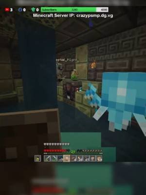 Ο Happy traveler ήρθε στον Crazypsmp #minecraft #smp #greek #server #vanilla