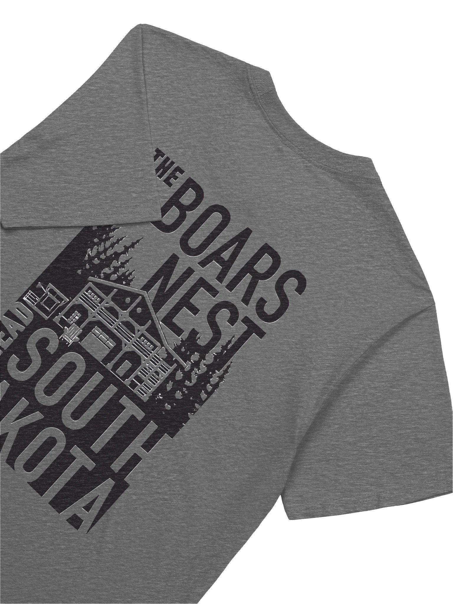 South Dakota Boar's Nest License Plate T-Shirt product image (67)