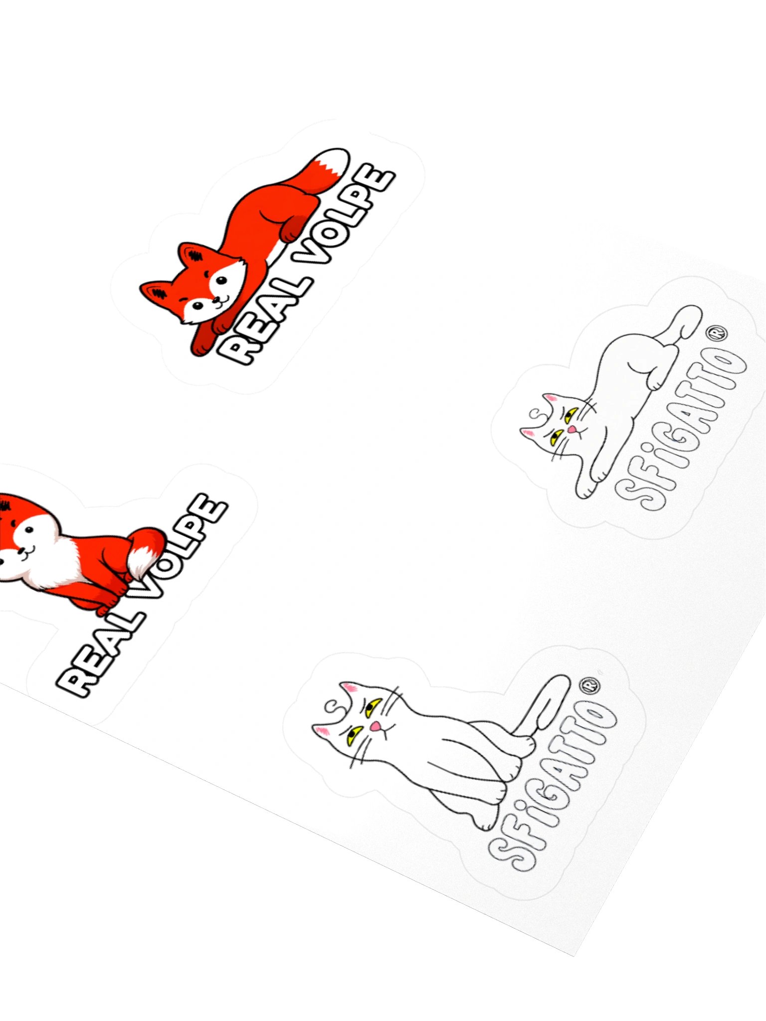 STICKER SFIGATTO E REAL VOLPE product image (7)