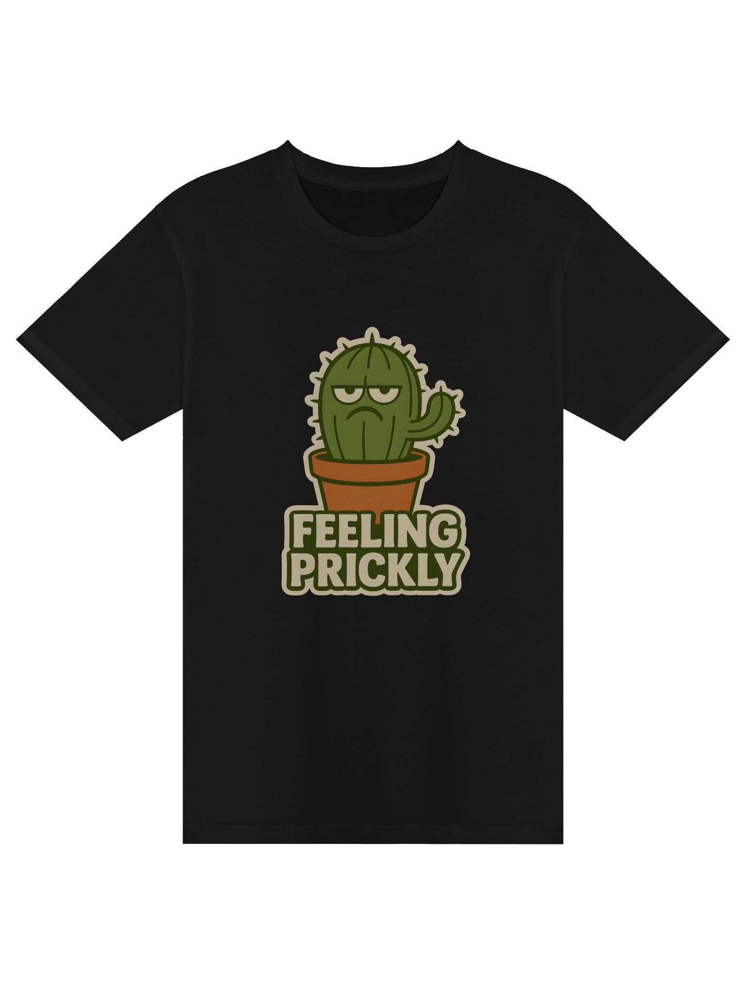 🌵 Feeling Prickly T-Shirt | Funny Cactus Design product image (15)