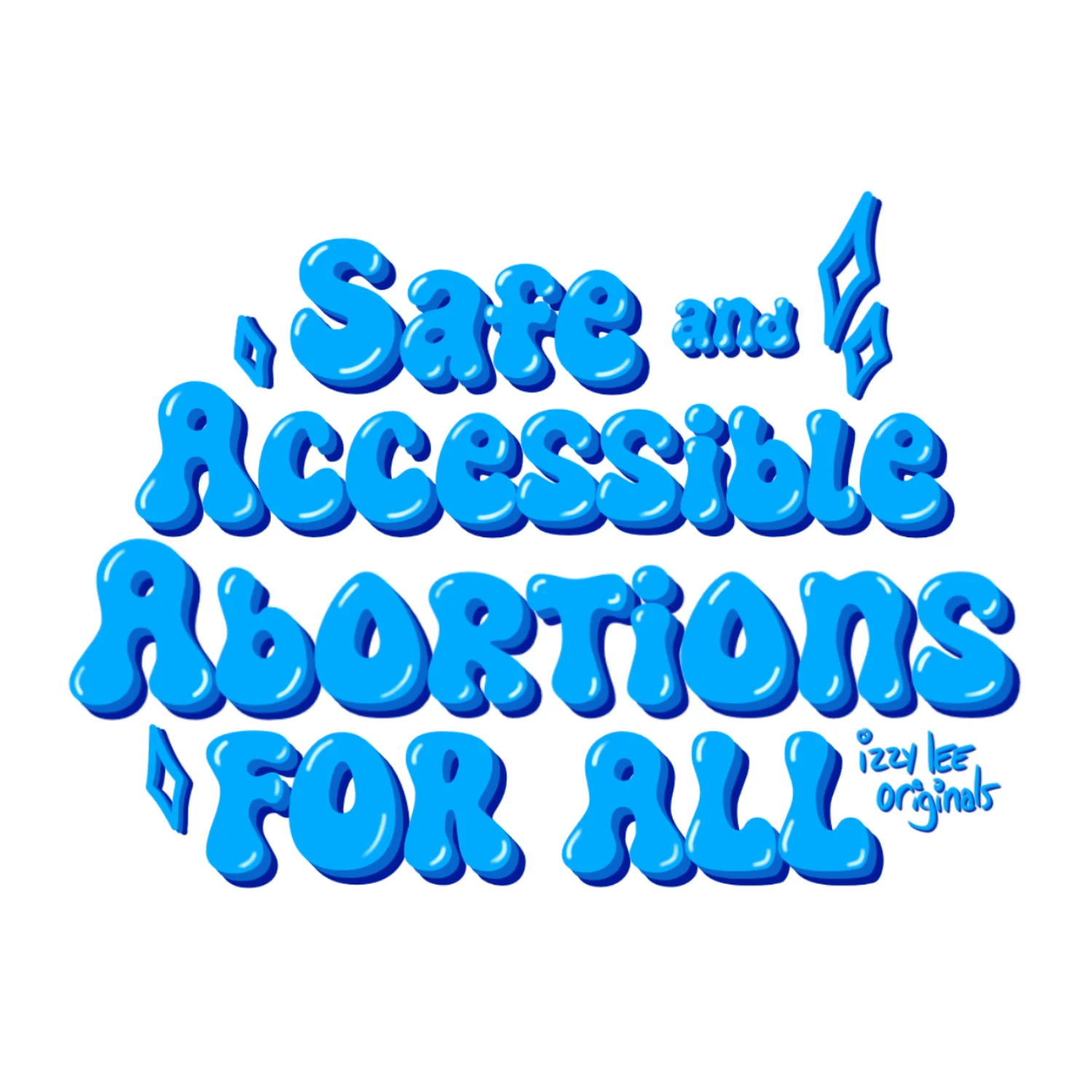 Safe and Accessible Blue Sticker product image (2)