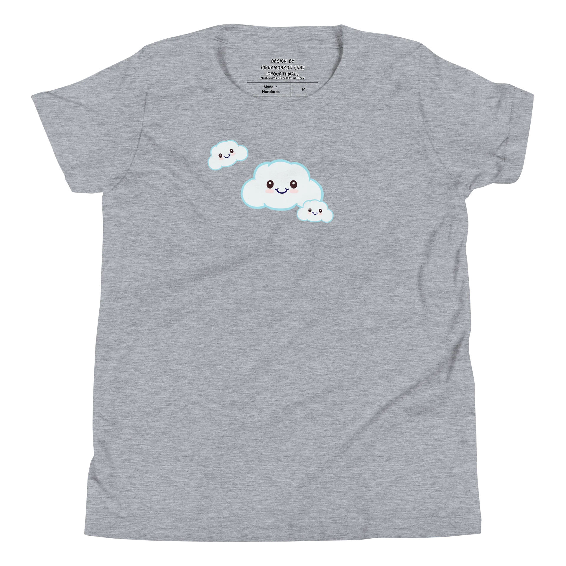 Smiley Cloud Youth Tee product image (4)