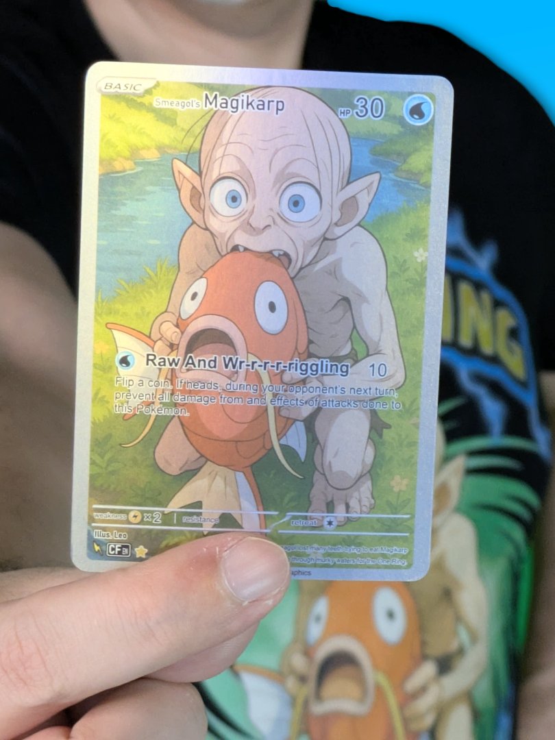 Smeagol's Magikarp + Custom Card product image (3)