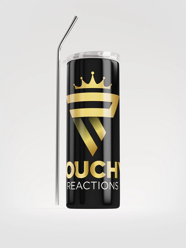 Touchy Reactions Logo Stainless Steel Tumbler product image (1)