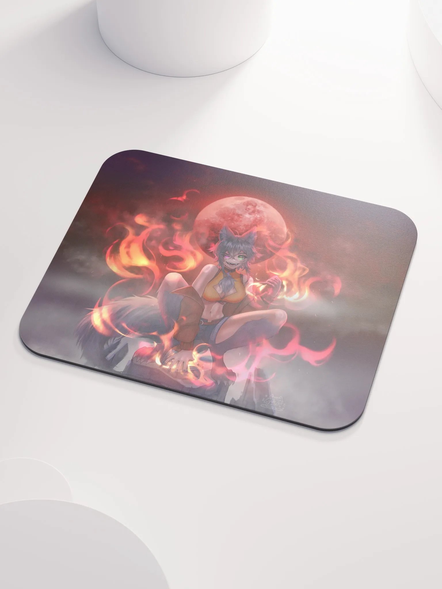 Big Bad Wolfcat Mousepad product image (4)