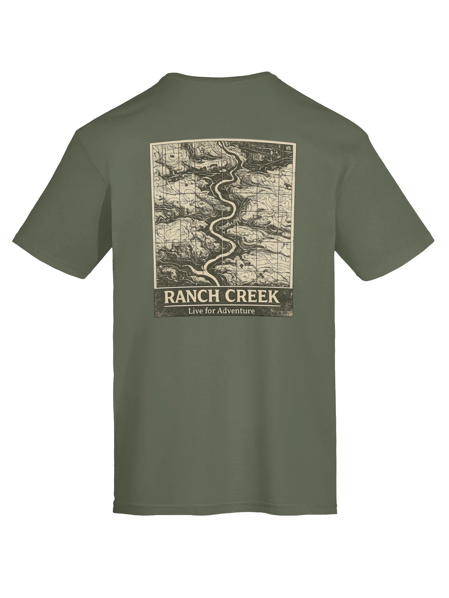 Ranch Creek Map Tee product image (7)