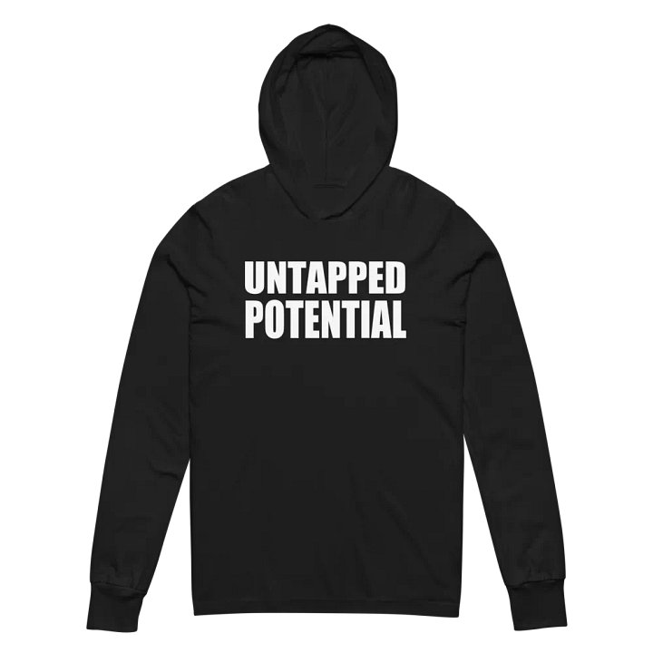Untapped Potential Hooded T-shirt product image (2)
