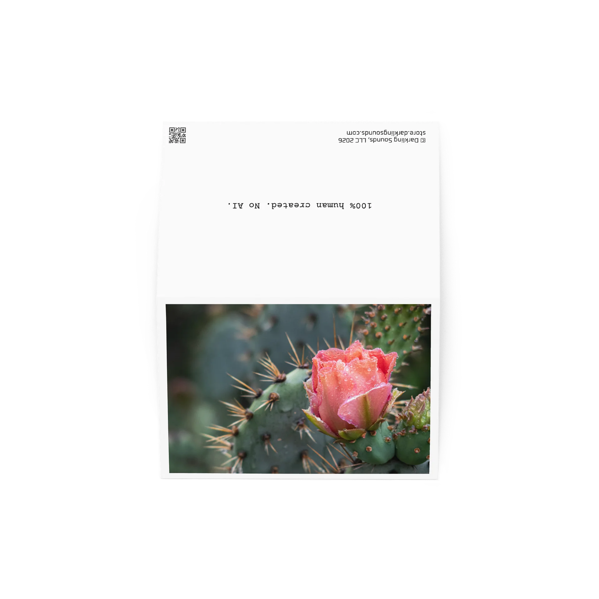 Flowering Cactus - Greeting Card product image (2)
