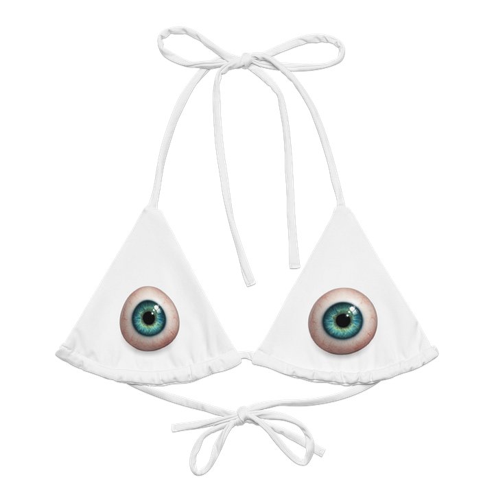 Eyeball String Bikini Top product image (1)