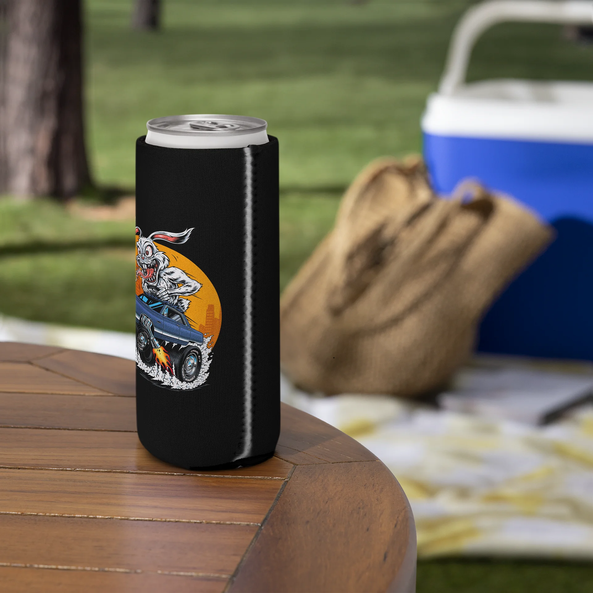 Diamond "Bunny Fink" Can Coozie product image (6)