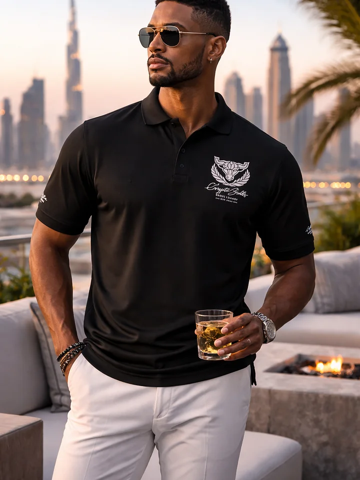 Bullish Executive Polo — White Crest - Men’s Collection product image (1)
