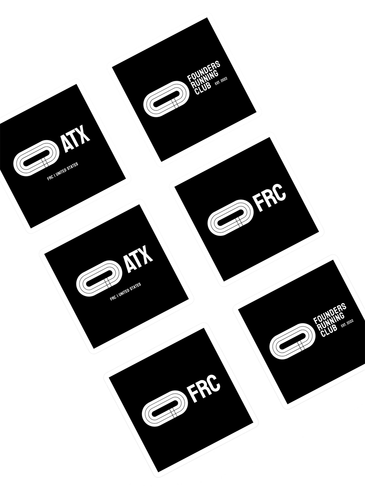 Founders Running Club - Austin - Stickers product image (1)