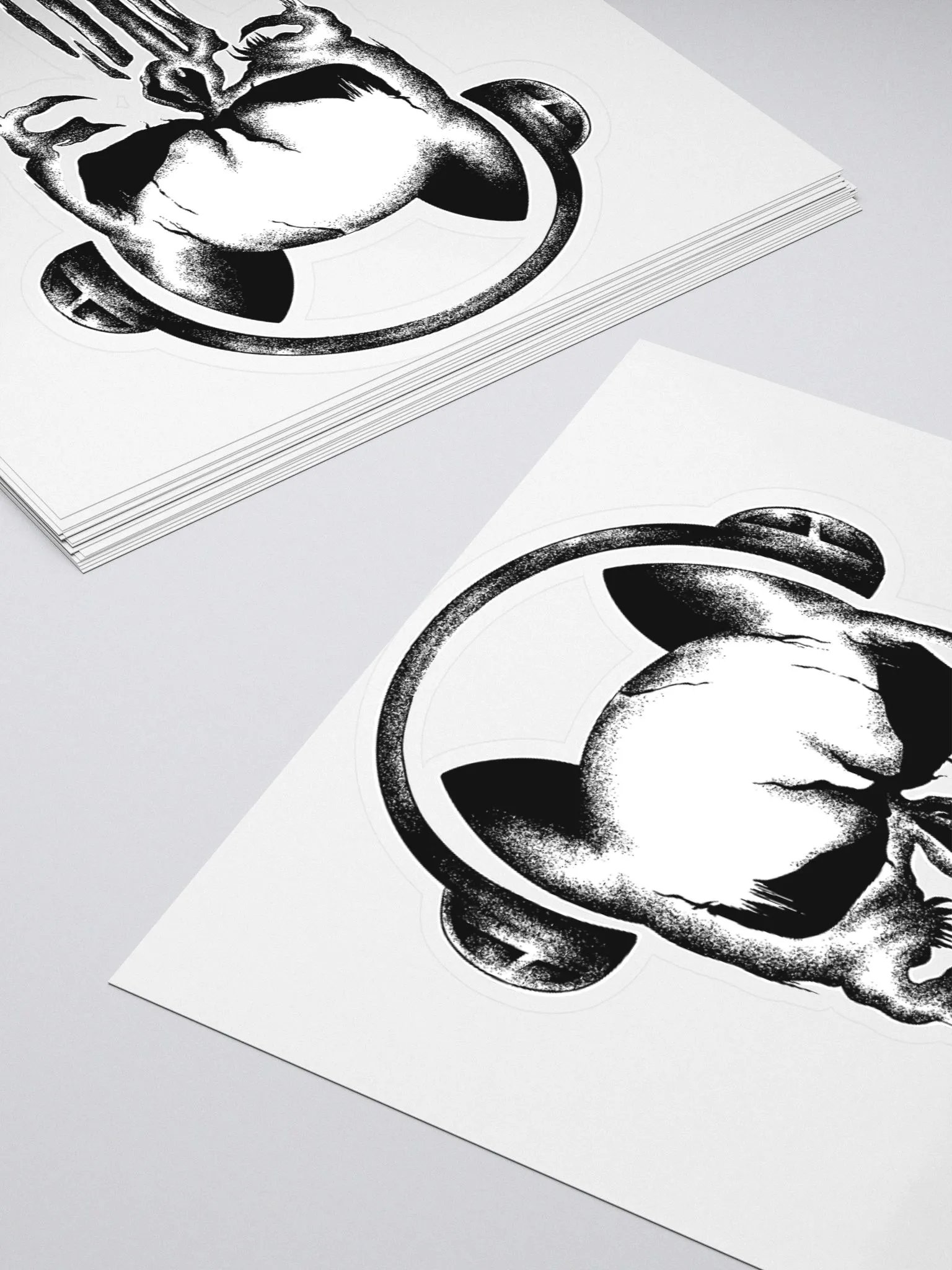 Skull Kitty Sticker product image (4)