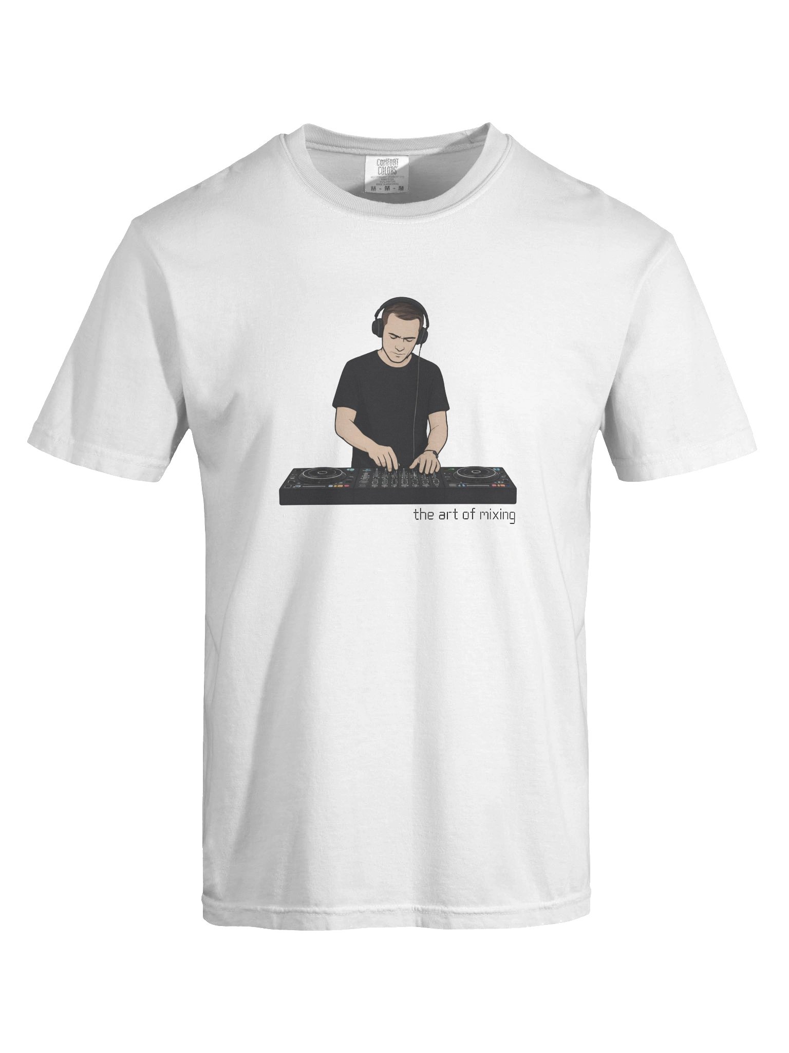 DJ T-Shirt Art of Mixing Graphic Tee product image (1)