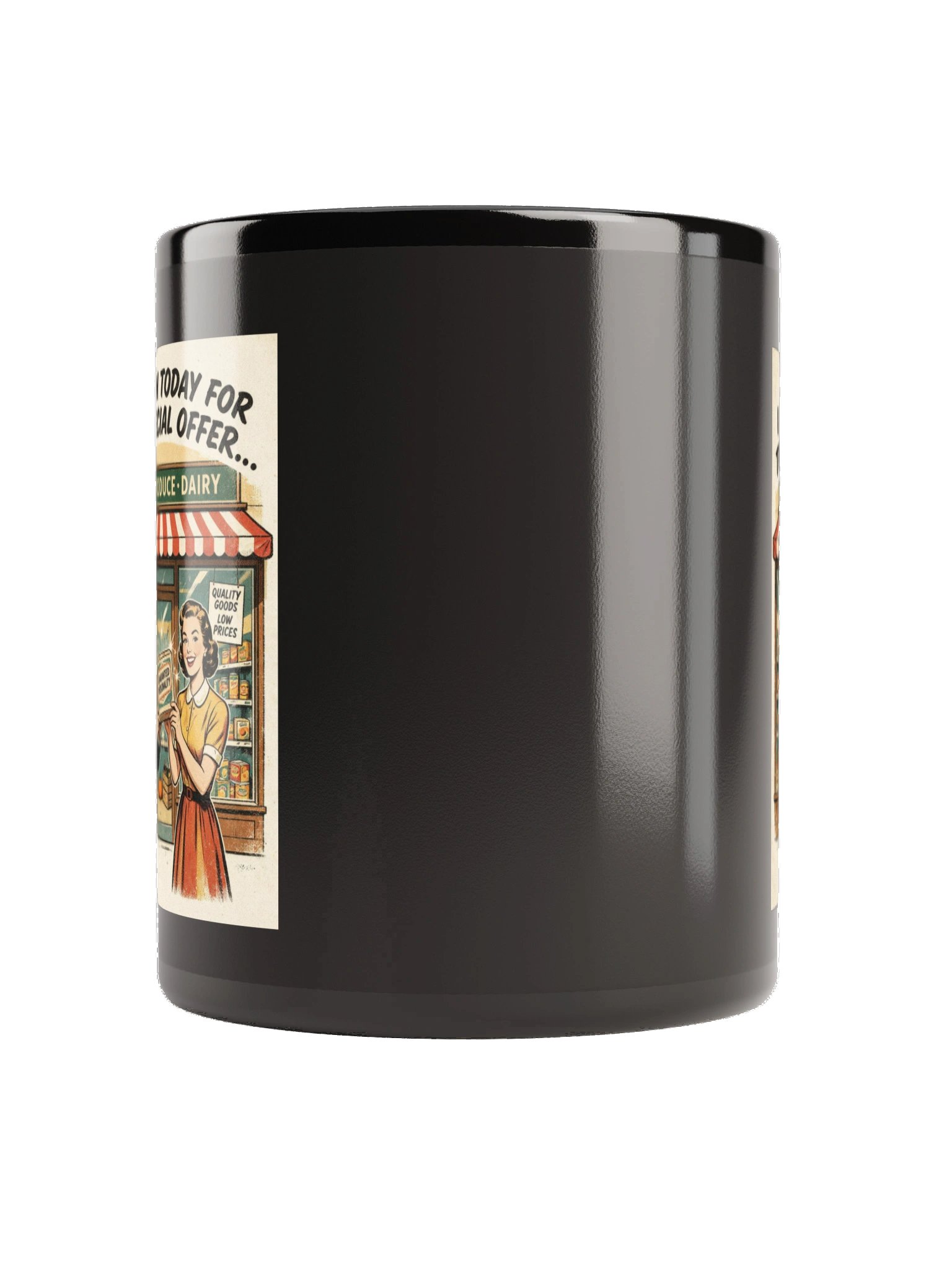 Guaranteed Personality Vintage Grocery Mug product image (3)