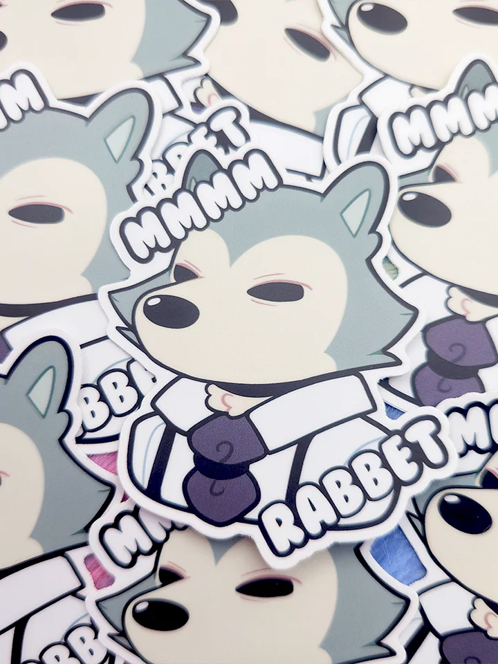 Mmm.... Rabbet... | Sticker product image (1)