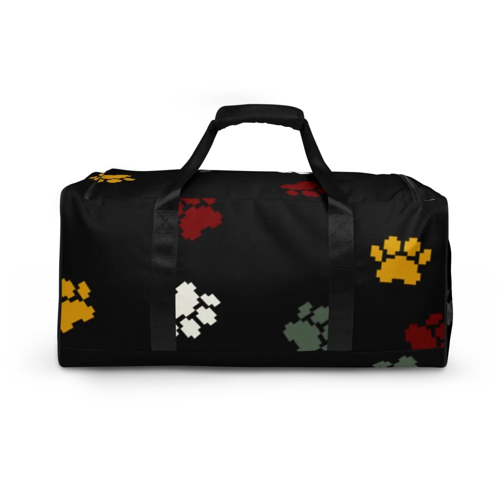 Cat Mom Colors All Over Paw Print Bag product image (1)