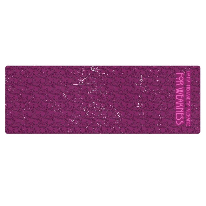 Resistors, Tolerance w/ Cat Pattern, Yoga mat product image (1)