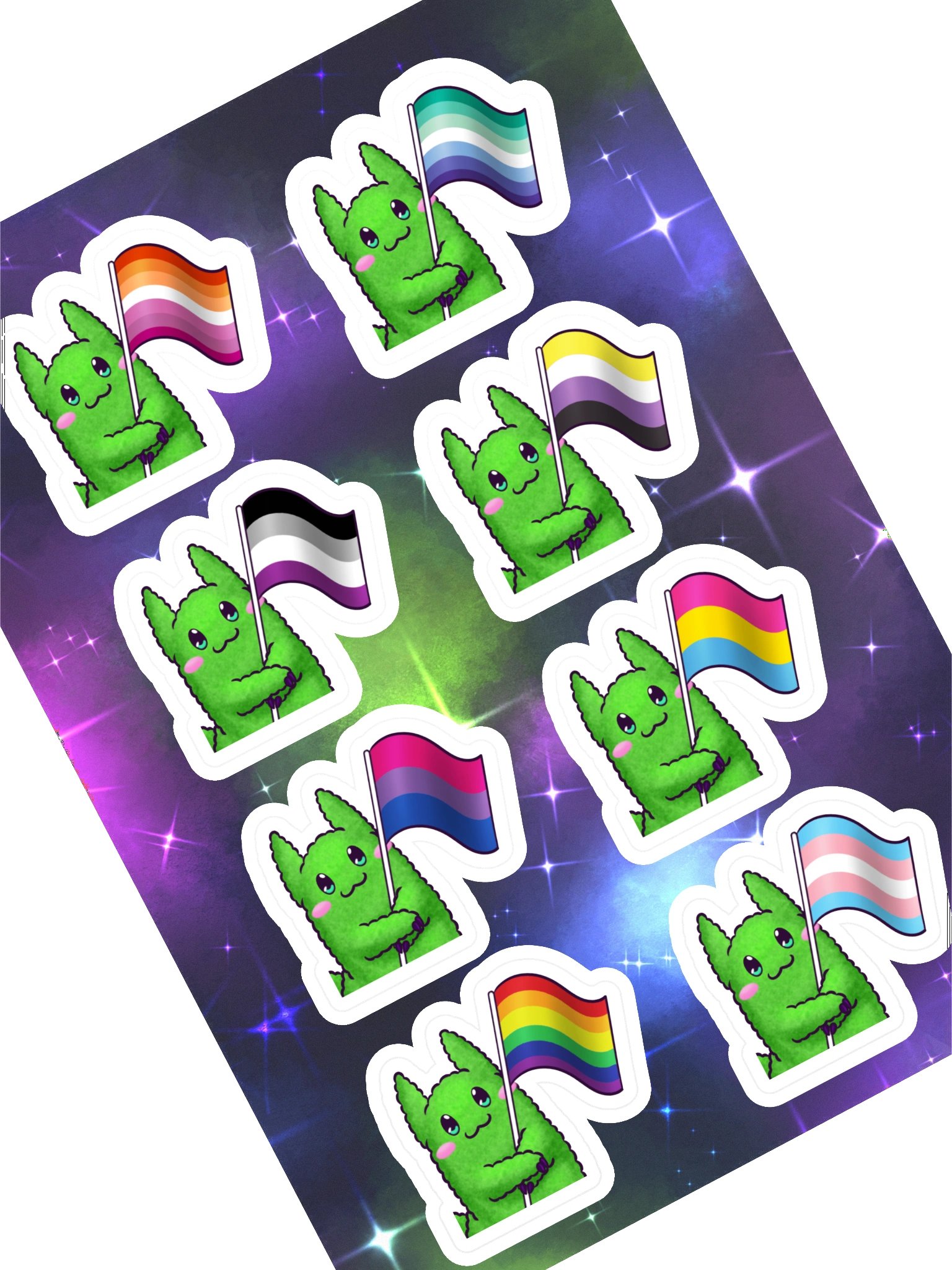 Hneu Pride - Stickersheet product image (1)