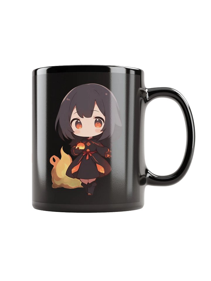 Chibi Anime Girl Mug - Fire 🔥 product image (2)