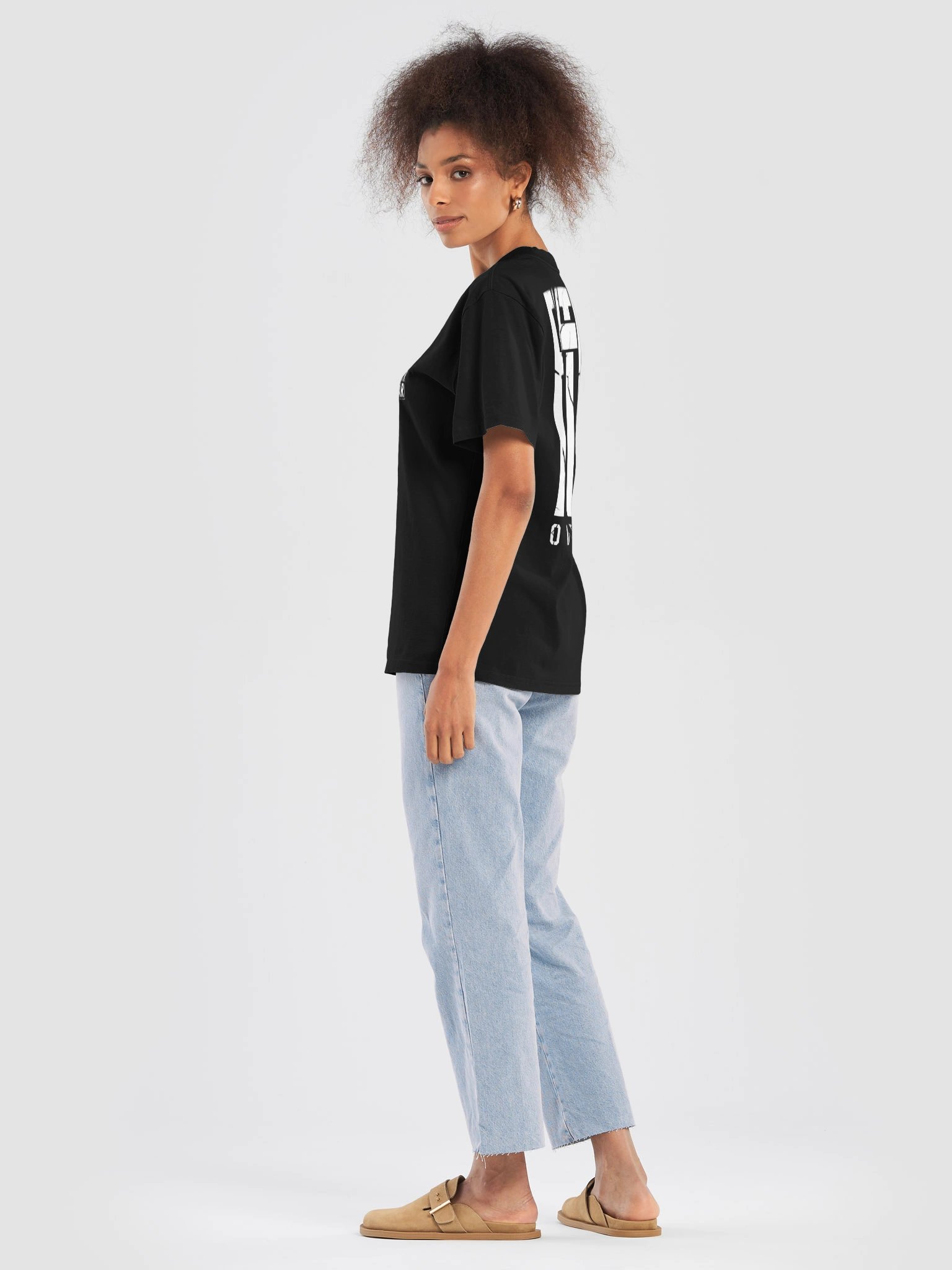 Faith Over Fear Oversized Tee product image (8)
