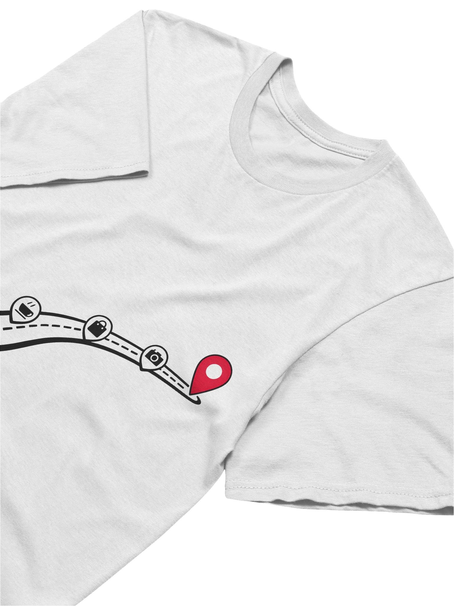Gildan Lightweight Fashion Short Sleeve T-Shirt - Let's Walk 1 product image (28)