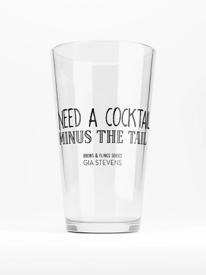 I Need A Cocktail Pint Glass product image (1)